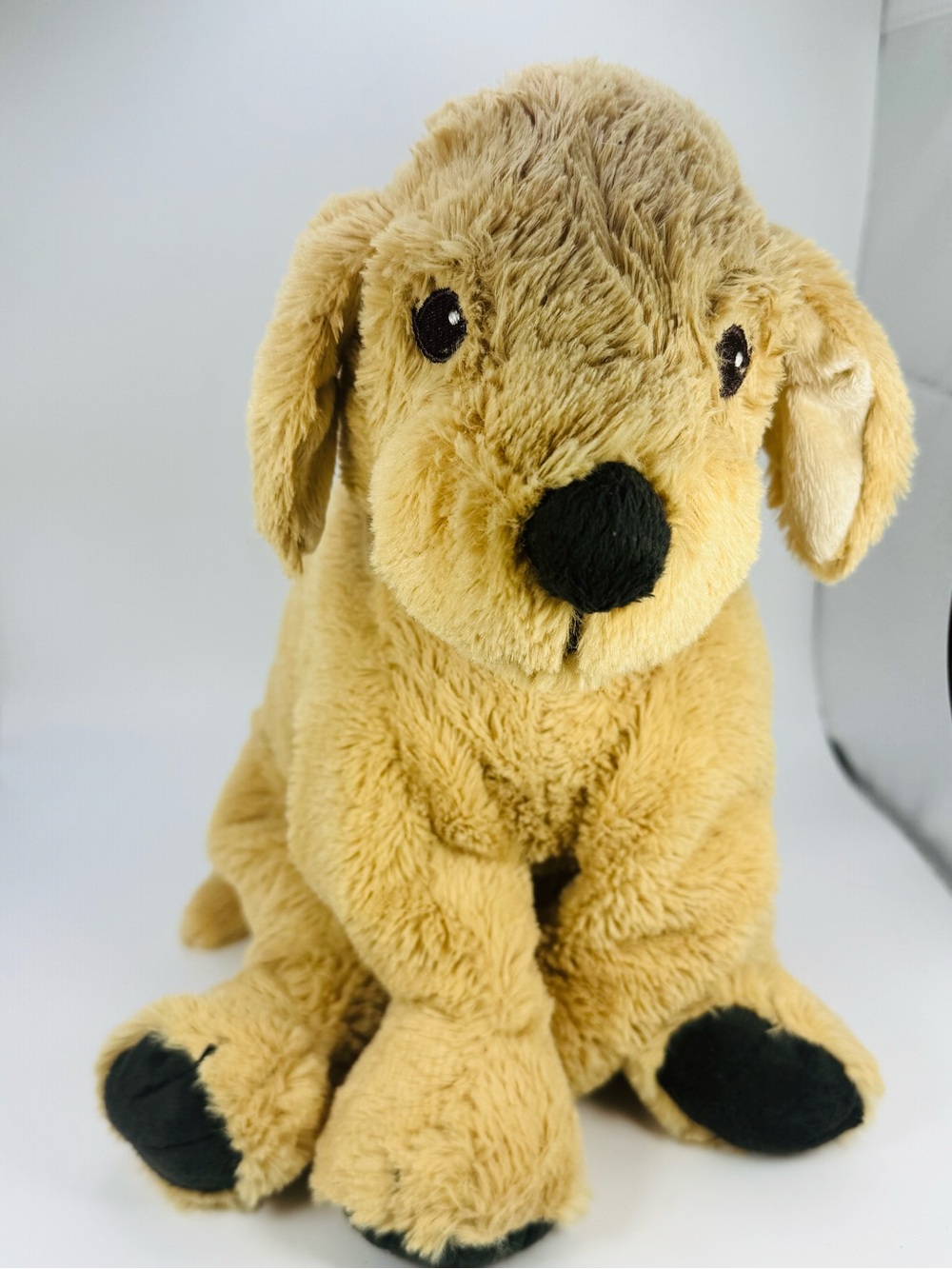 IKEA Gosig Golden Retriever Yellow Lab Tan Puppy Dog Stuffed Animal Plush Toy